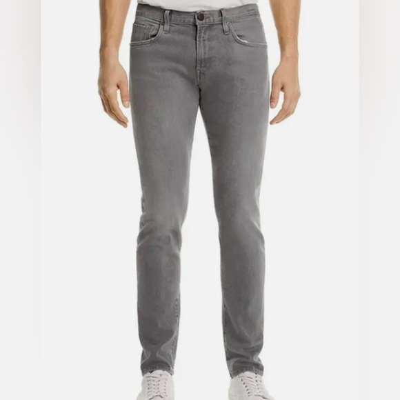 J. BRAND GREY LUNA SLIM FIT JEAN - Picture 1 of 11